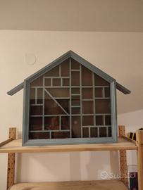 Casetta legno portagiochi