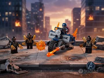Lego Avengers 76123 Cpt America Outriders Attack