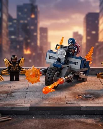 Lego Avengers 76123 Cpt America Outriders Attack