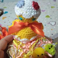 pulcino all'uncinetto 