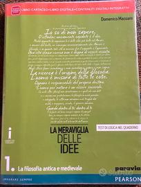 Libro di filosofia "la meraviglia delle idee"