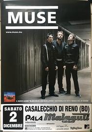 Poster concerto MUSE Bologna 2006