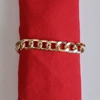 Bracciale a catena dorata cm 20