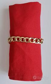 Bracciale a catena dorata cm 20
