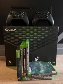 Xbox Serie x 1T + giochi e secondo controller