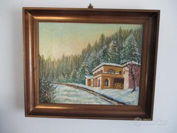 Quadro pittura ad olio