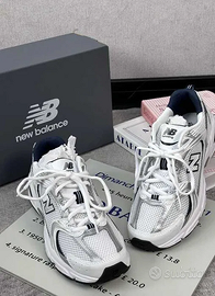 New Balance 530 White Silver Navy 41.5