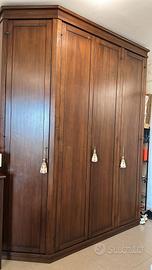 Armadio in legno massello - Stile classico 