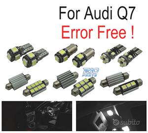 KIT 19 LAMPADE LED INTERNE PER AUDI Q7 4L SPORT 05
