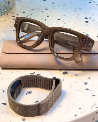 Meta display Ray Ban con braccaile neuronale band
