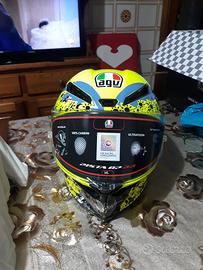 Casco pista GP RR misano corsa 2021 valerino rossi
