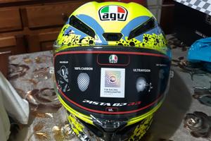 Casco pista GP RR misano corsa 2021 valerino rossi