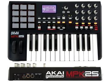 Akai MPK25 midi controller 