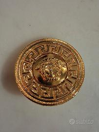 bottone pulsante Versace vintage 