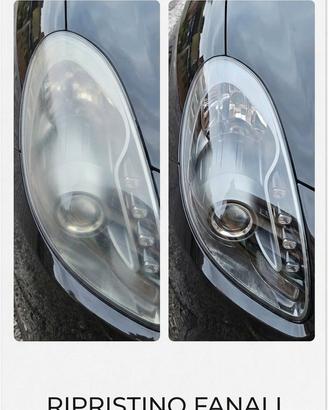 Rigenerazione fanali auto e moto