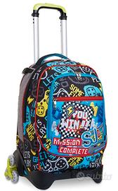 Zaino scuola Seven serie SJ Gamer con trolley
