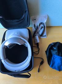 Visore FPV DJI goggles bianchi + Custodia Rigida 