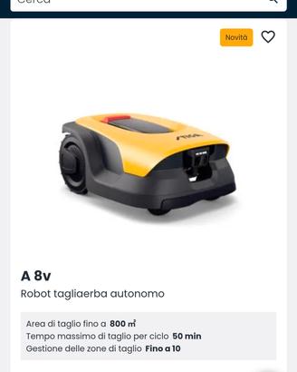 Robot tagliaerba stiga