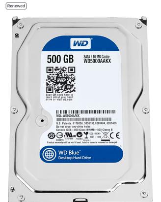 Hard Disk WD Blue 500 GB 7200 rpm SATA