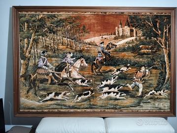 Arazzo Scena di caccia 