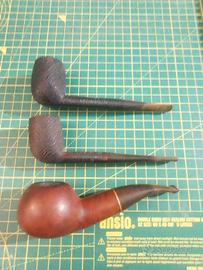 Lotto 3 pipe SAVINELLI fumate 