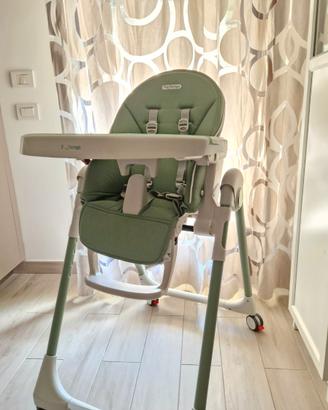 Seggiolone Peg perego Prima pappa zero3 verde ment