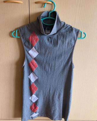 Maglia-canottiera elasticizzata Pompea