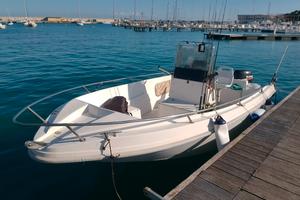 Barca motore e carrello