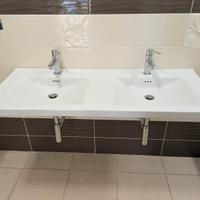 Lavabo doppia vasca Althea