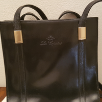 Borsa Les Copains originale vintage pelle nera