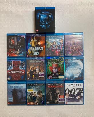 15 dvd blu ray anche sigillati film