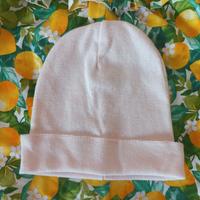 Cappello nascita in cotone, rosa, neonata ospedale