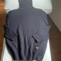 Maglia collo alto uomo nera