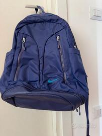 zaino NAIKEcolore viola/blue interno turchese