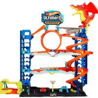 Hot Wheels city Ultimate garage+pista drago
