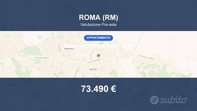 Immobile in asta di 82 m² a Roma