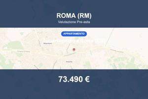 Immobile in asta di 82 m² a Roma