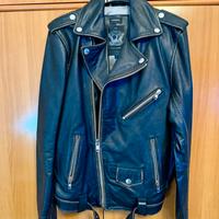 Chiodo di pelle marca Diesel