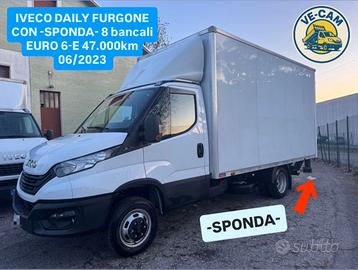 IVECO DAILY 35-14 FURGONE CON SPONDA 47.000KM €6-E
