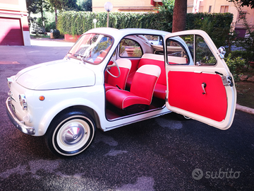 Fiat 500 D d'Epoca 1963 | ASI | Targa originale