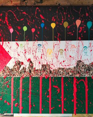 quadro "GAZA SHOCK"