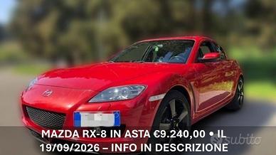 Mazda RX-8 1.3 231 CV - Rossa, tetto aprile