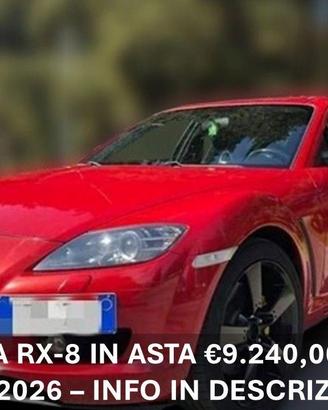 Mazda RX-8 1.3 231 CV - Rossa, tetto aprile