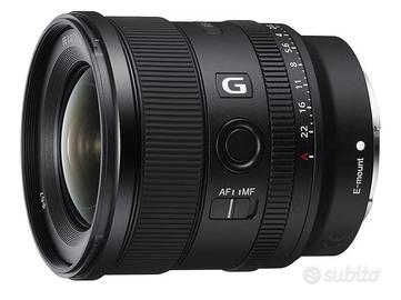 Obbiettivo Sony 20 mm f/1.8 (E-mount)