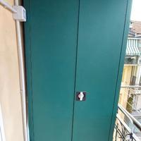ARMADIO DA ESTERNO ZINCATO PERFETTO.