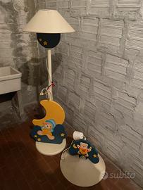Lampada da terra + Lampadario Bimbi