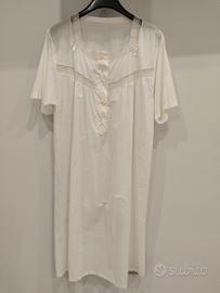 Camicia da notte  con  merletto taglia 46