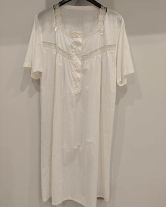 Camicia da notte  con  merletto taglia 46