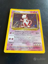 Mewtwo set base carte Pokemon ita