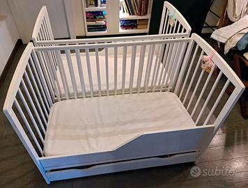 Coppia lettini 120x60 con materasso